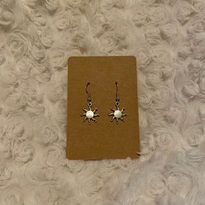 SILVER SUN EARRINGS ☀️☀️